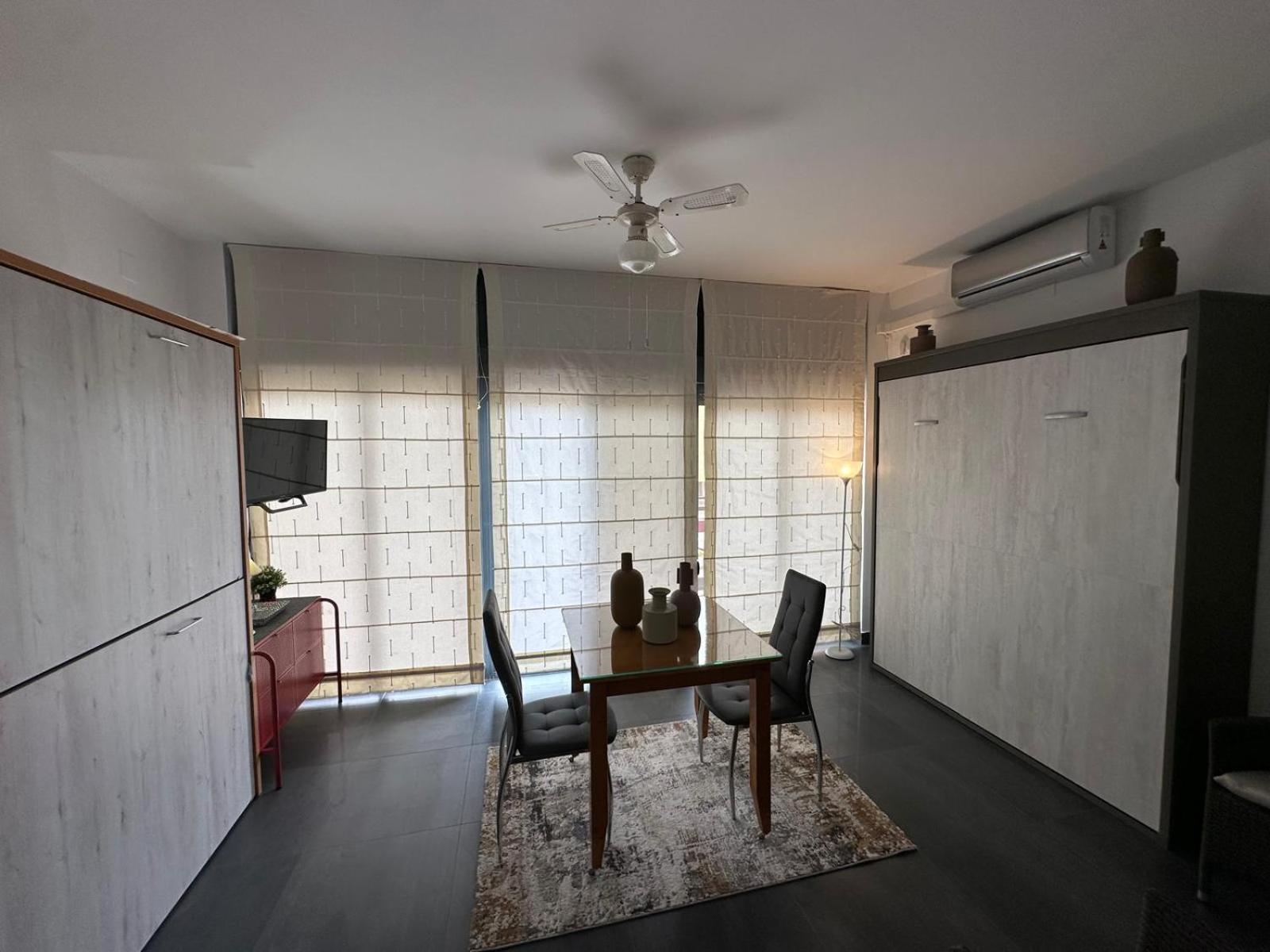 Estudio Con Piscina Y Garaje A 100 Mtr De La Playa อิสลา กริสตินา ภายนอก รูปภาพ