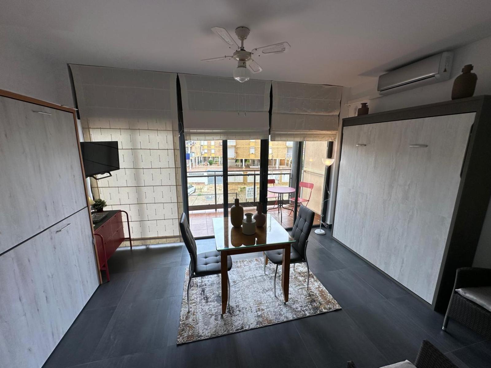 Estudio Con Piscina Y Garaje A 100 Mtr De La Playa อิสลา กริสตินา ภายนอก รูปภาพ